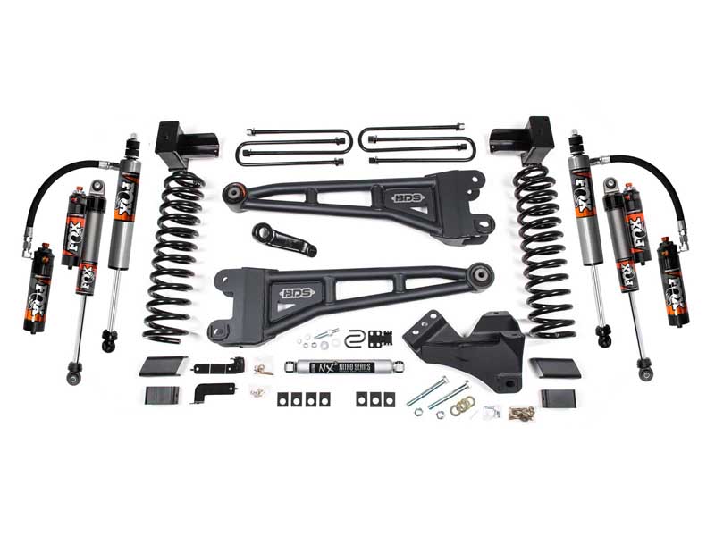 BDS Suspension BDS1994FPE 4" Lift Kit w/ Radius Arm 2020-2022 Ford F350 4WD DRW Diesel