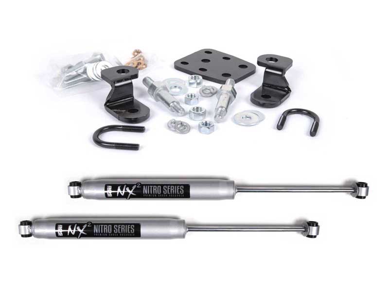 BDS Suspension BDS2005DH NX2 Dual Steering Stabilizer 2001-2010 GM 2500HD & 2001-2006 SUV 2500 4WD