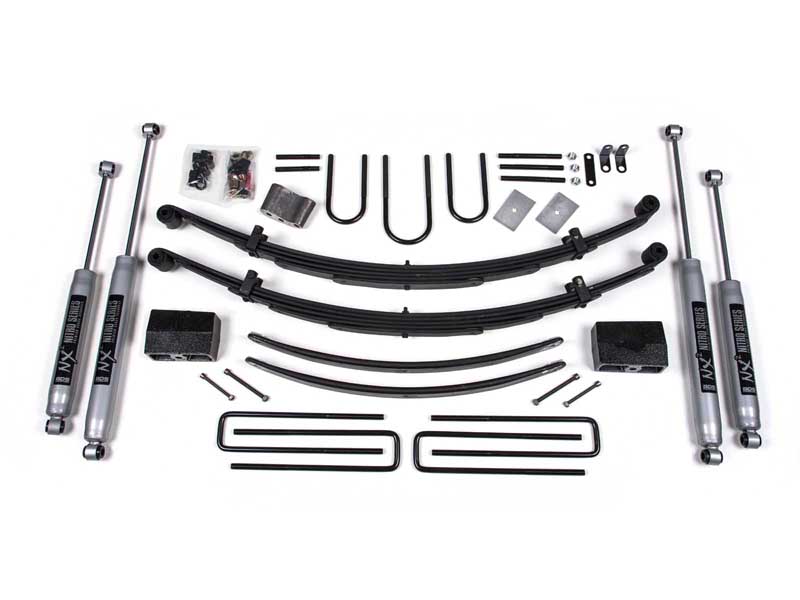 BDS Suspension BDS200FS 5" Lift Kit Dodge W100/W200 69-73 4WD Fox 2.0 Performance Shocks