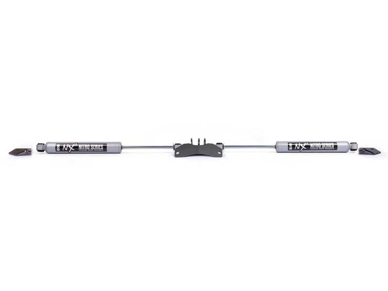 BDS Suspension BDS2012DH Dual Steering Stabilizer w/NX2 Shocks 2006-2008 Ram 1500 Mega Cab 4WD
