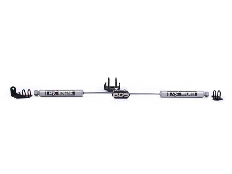 BDS Suspension BDS2013DH Dual NX2 Steering Stabilizer Ram 1500 94-01 & 2500/3500 Y-Style 94-08 4WD