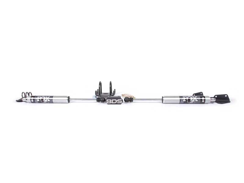 BDS Suspension BDS2014DF FOX Dual Steering Stabilizer T-Style 2008-2013 Ram 2500/2008-2012 3500 4WD