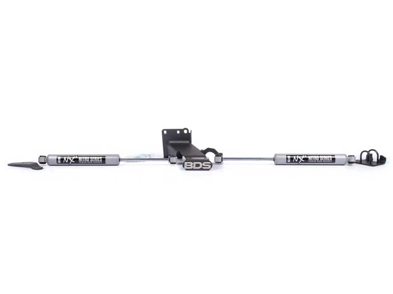 BDS Suspension BDS2015DH Dual Steering Stabilizer w/NX2 Shocks 2014-2018 Ram 2500 & 3500 13-18 4WD