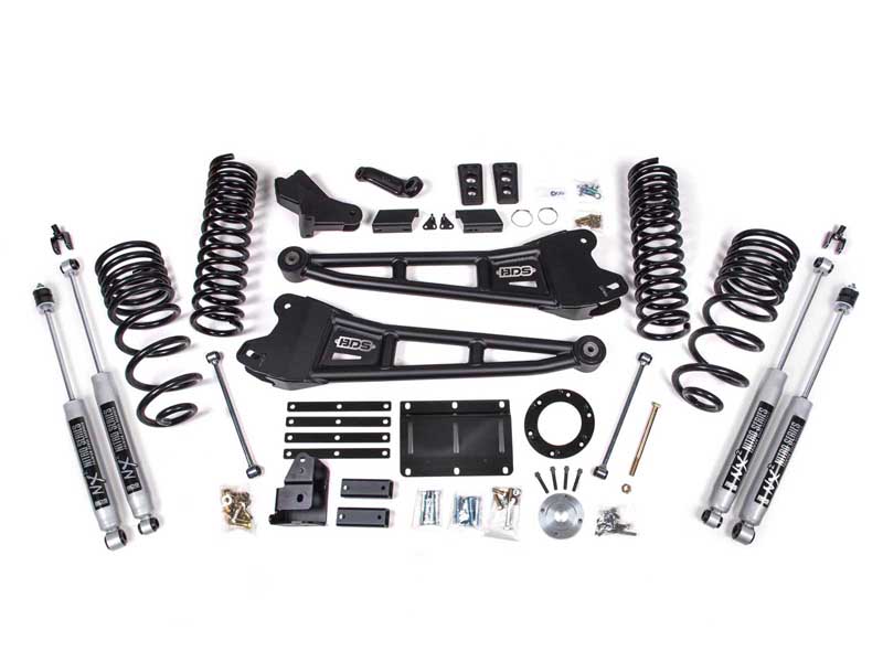BDS Suspension BDS2101H 5.5" Lift Kit w/ Radius Arm 2014-2018 Ram 2500 4WD Gas NX2 Nitro