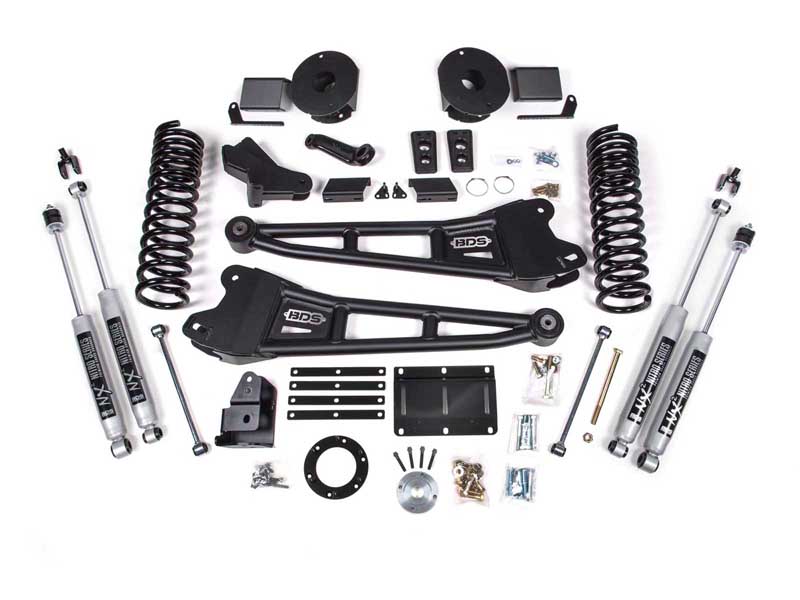 BDS Suspension BDS2103H 5.5" Lift Kit w/ Radius Arm 2014-2018 Ram 2500 w/Air Ride 4WD Gas