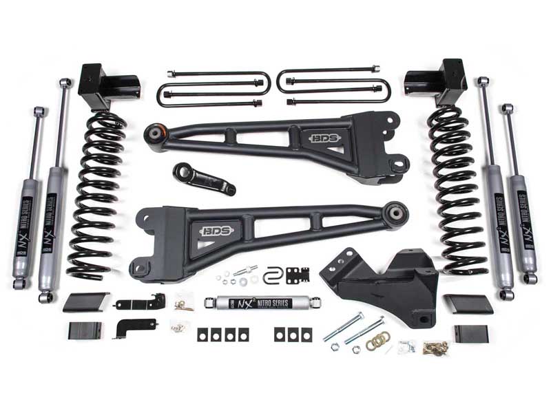 BDS Suspension BDS2204H 5" Lift Kit w/ Radius Arm 2023-2024 Ford F250/F350 4WD Gas