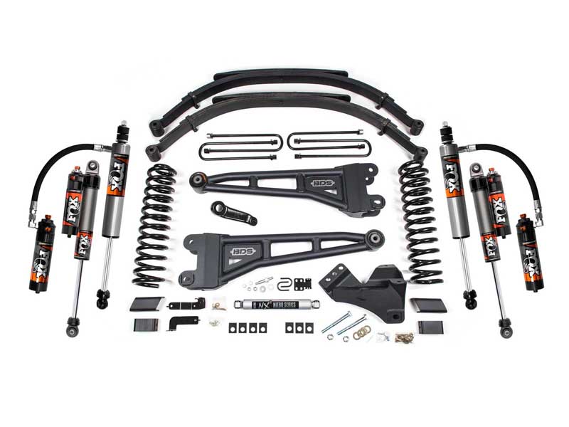 BDS Suspension BDS2210FPE 5" Lift Kit w/ Radius Arm 2023-2024 Ford F250/F350 4WD Diesel