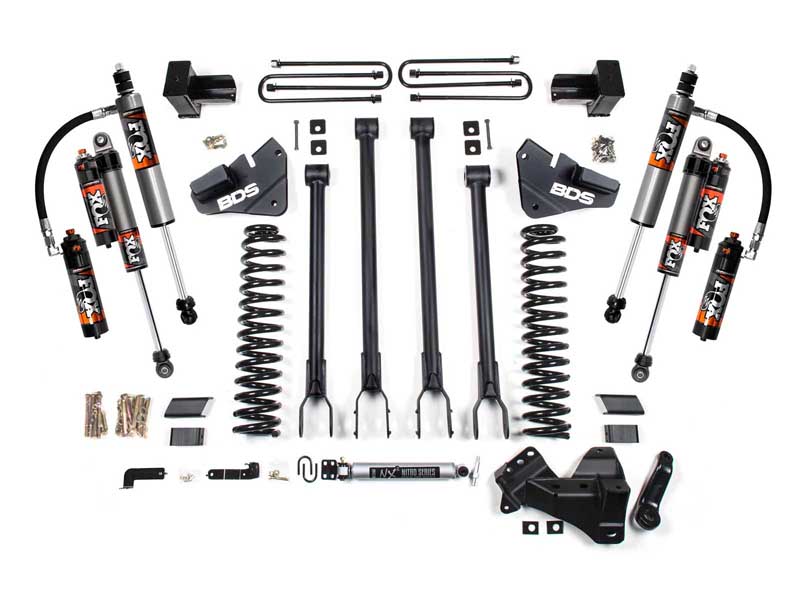 BDS Suspension BDS2228FPE 4" Lift Kit 4-Link Conversion 2017-2019 F250/F350 4WD Diesel