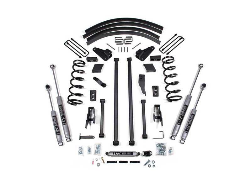 BDS Suspension BDS222FS 5" Lift Kit Long Arm Conversion 2000-2002 Ram 2500/3500 4WD Leaf Springs