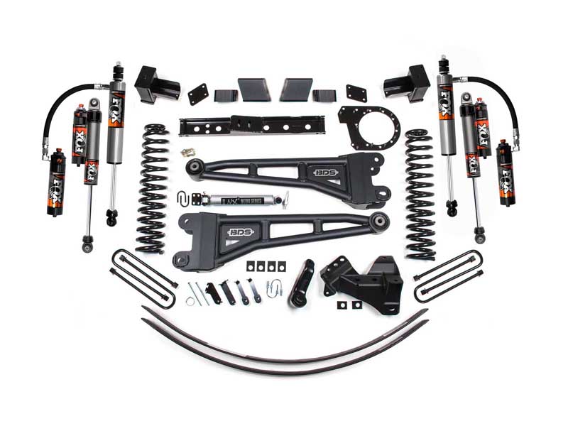 BDS Suspension BDS2241FPE 6" Lift Kit w/ Radius Arm 2017-2019 Ford F250/F350 4WD Diesel
