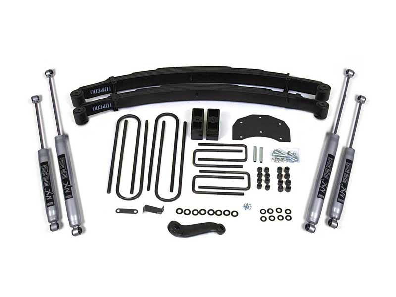 BDS Suspension BDS308FS 4" Lift Kit Ford F350 Monobeam 80-96 4WD Fox 2.0 Performance Shocks