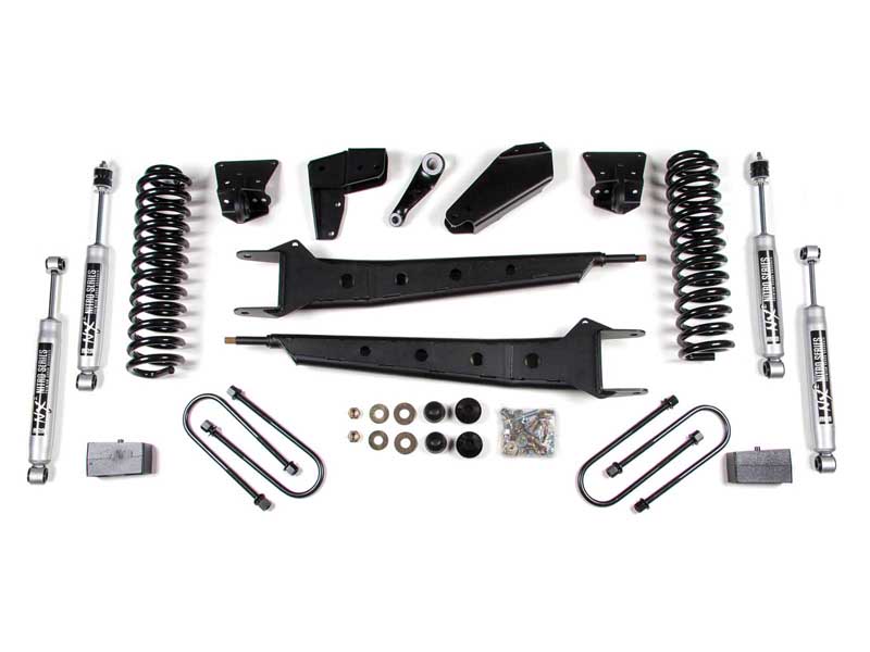BDS Suspension BDS365H 4" Lift Kit w/Radius Arm 1980-1986 F150/Bronco 4WD Leaf Springs NX2 Nitro