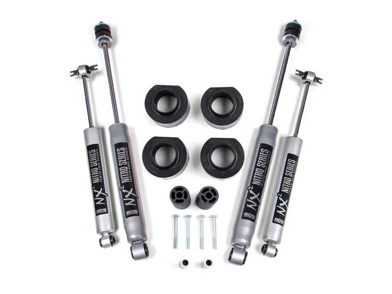 BDS Suspension BDS416FS 1.75" Lift Kit 1997-2006 Jeep Wrangler TJ/LJ /Fox 2.0 Performance Shocks