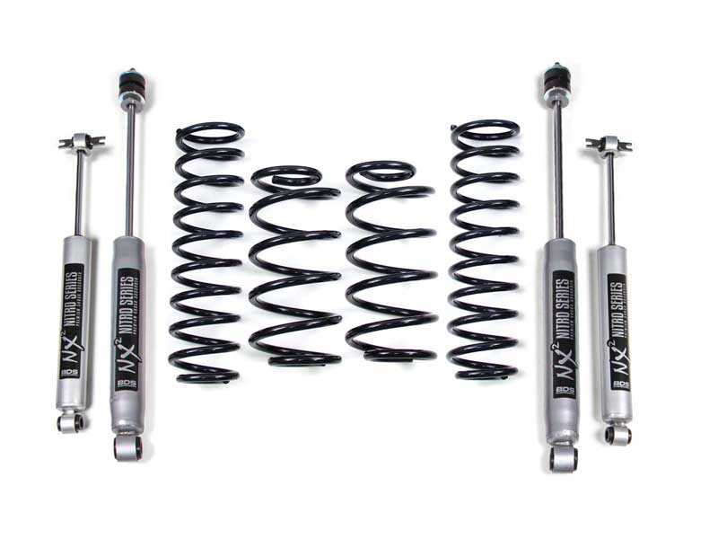 BDS Suspension BDS417H 2" Lift Kit 1997-2006 Jeep Wrangler TJ/LJ NX2 Nitro Shocks