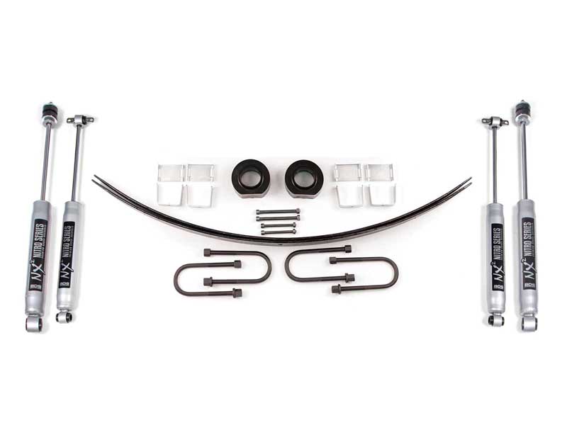 BDS Suspension BDS426H 1.75" Lift Kit 1984-2001 Cherokee XJ Chrysler 8.25 Axle With NX2 Shocks