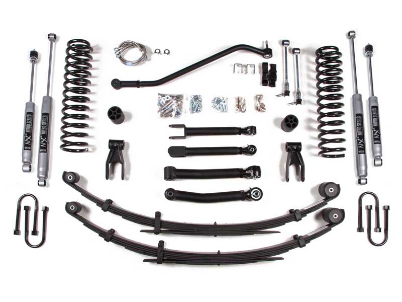 BDS Suspension BDS434FS 4.5" Lift Kit 1984-2001 Cherokee XJ Chrysler 8.25 FOX 2.0 Performance