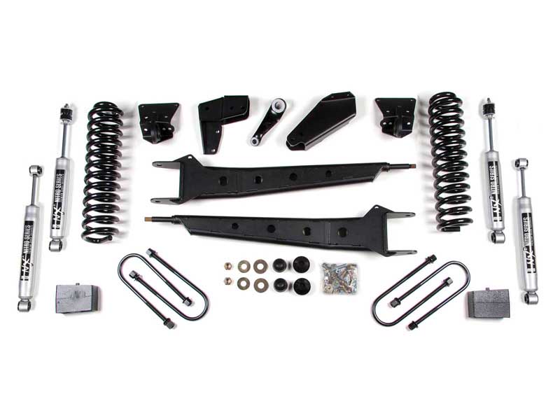 BDS Suspension BDS508H 6" Lift Kit w/Radius Arm 1980-1996 Ford F100/F150 4WD 4" Block NX2 Nitro