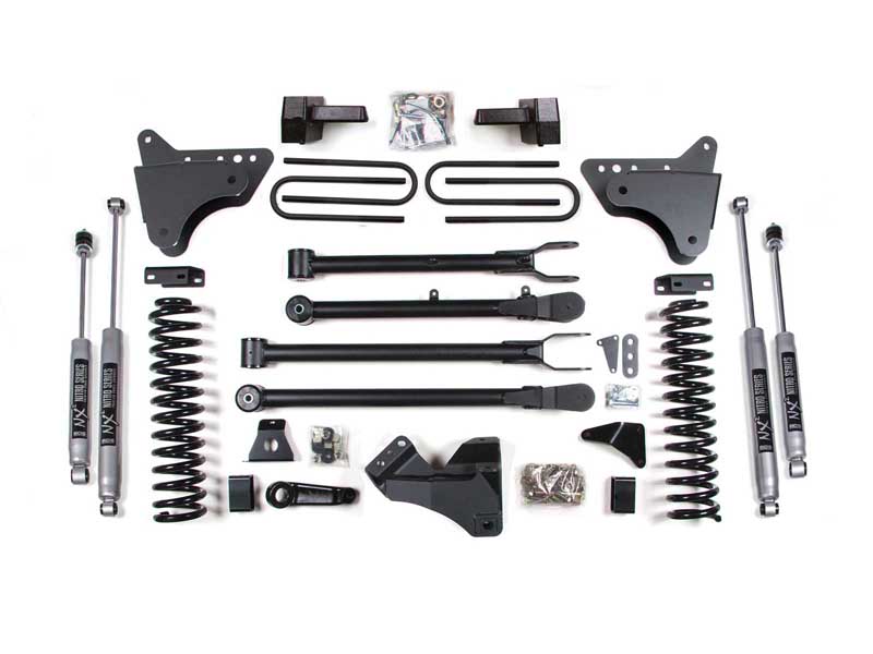 BDS Suspension BDS555FS 4" Lift Kit w/ 4-Link 2008-2010 Ford F250/F350 4WD Diesel