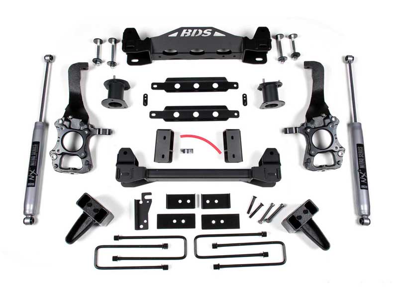 BDS Suspension BDS577H 6" Lift Kit 2009-2013 Ford F150 2WD NX2 Nitro