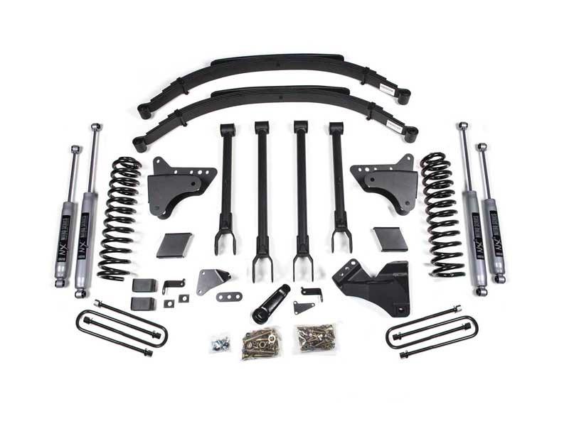 BDS Suspension BDS586FS 6" Lift Kit w/ 4-Link 2011-2016 F250/F350 4WD Gas