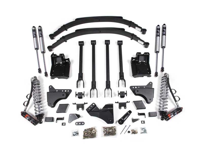 BDS Suspension BDS596FPE 6" Lift Kit w/4-Link FOX 2.5 Coil-Over 2011-2016 F250/F350 4WD Diesel