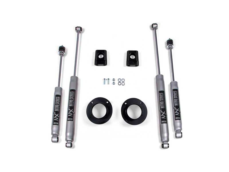 BDS Suspension BDS694H 2" Leveling Kit Ram 3500 13-24 4WD NX2 Nitro Shocks