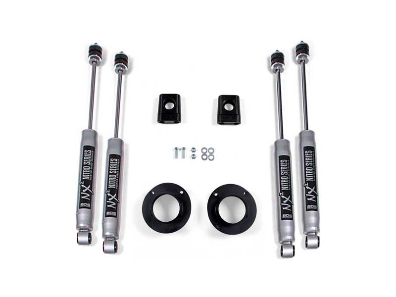 BDS Suspension BDS695H 2" Leveling Kit Ram 2500 14-24 4WD NX2 Nitro Shocks