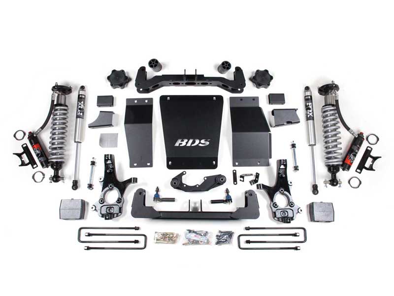 BDS Suspension BDS710PSS 6" Lift Kit FOX 2.0 Performance Coil-Over 2014-18 Silverado/Sierra 1500 4WD