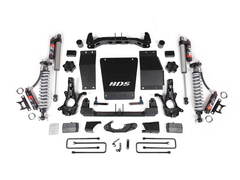 BDS Suspension BDS713PES 4" Lift Kit FOX 2.5 Coil-Over 2014-2018 Silverado/Sierra 1500 4WD