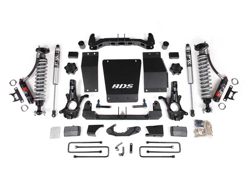 BDS Suspension BDS713PSS 4" Lift Kit FOX 2.0 Coil-Over 2014-2018 Silverado/Sierra 1500 4WD
