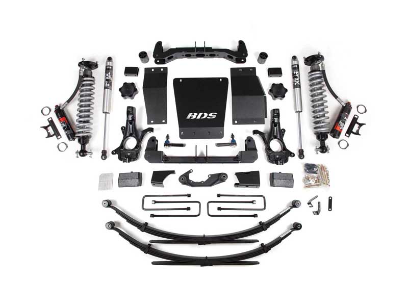 BDS Suspension BDS716PSS 4" Lift Kit FOX 2.0 Performance Coil-Over 2014-18 Silverado/Sierra 1500 4WD