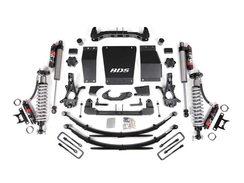 BDS Suspension BDS717PES 6" Lift Kit FOX 2.5 Coil-Over 2014-2018 Silverado/Sierra 1500 4WD