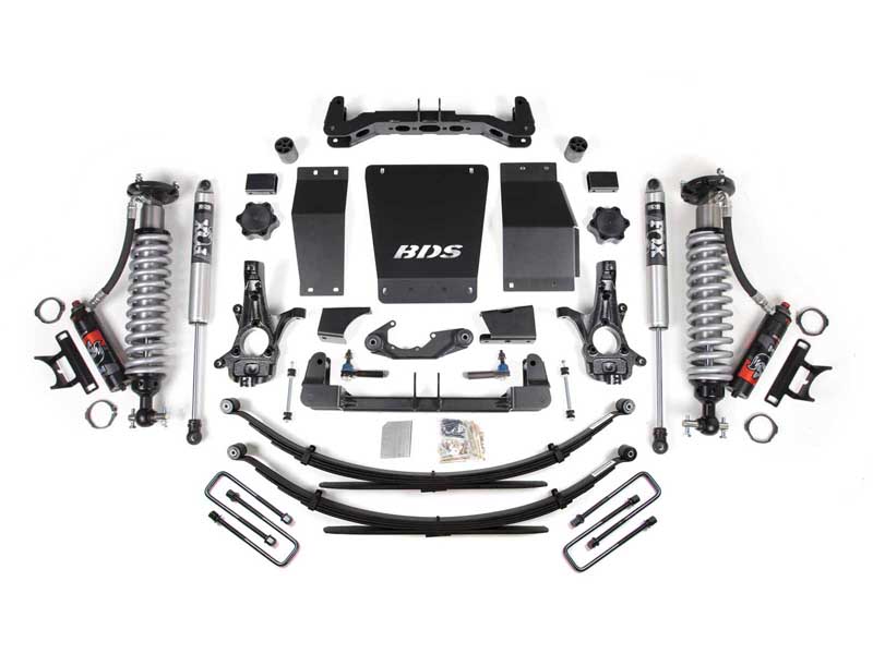 BDS Suspension BDS718PSS 6" Lift Kit FOX 2.0 Performance Coil-Over 2014-18 Silverado/Sierra 1500 4WD