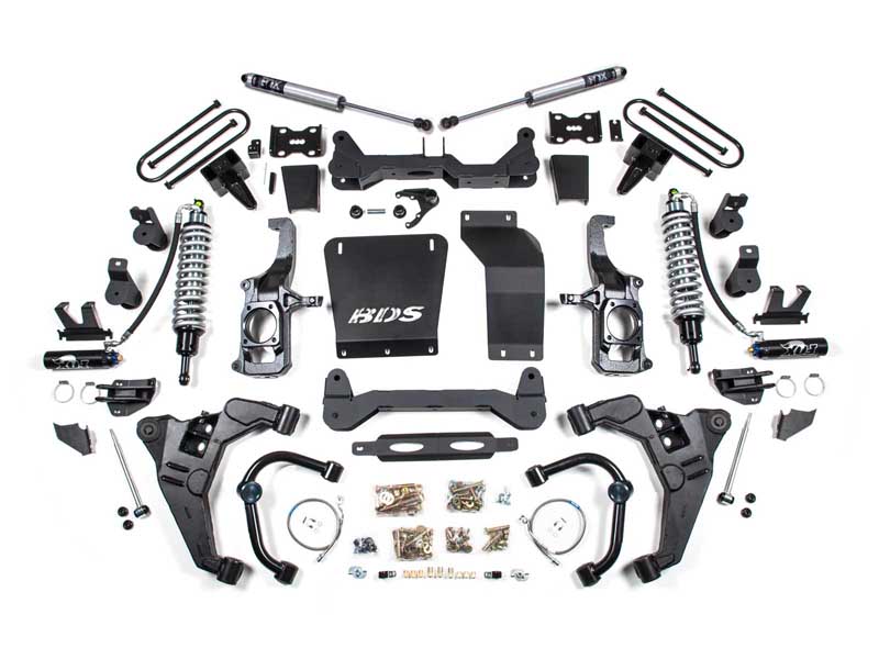 BDS Suspension BDS727FDSC 6.5" Coil-Over Lift Kit 2011-2019 Silverado/Sierra 2500/3500 Diesel