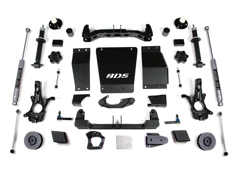 BDS Suspension BDS733FS 4" Lift Kit 2015-2019 Suburban Tahoe Yukon Yukon XL 1500 4WD
