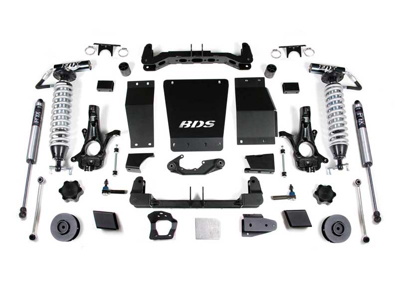 BDS Suspension BDS734FDSC 4" Coil-Over Lift Kit 2015-2019 Suburban Tahoe Yukon Yukon XL 1500 4WD
