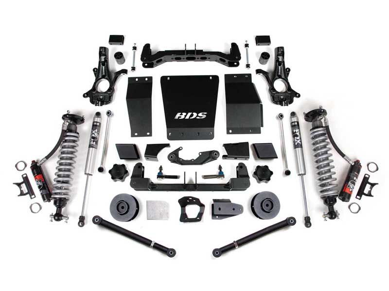 BDS Suspension BDS734PSS 4" Lift Kit FOX 2.5 Coil-Over 2015-19 Suburban Tahoe Yukon Yukon XL 4WD
