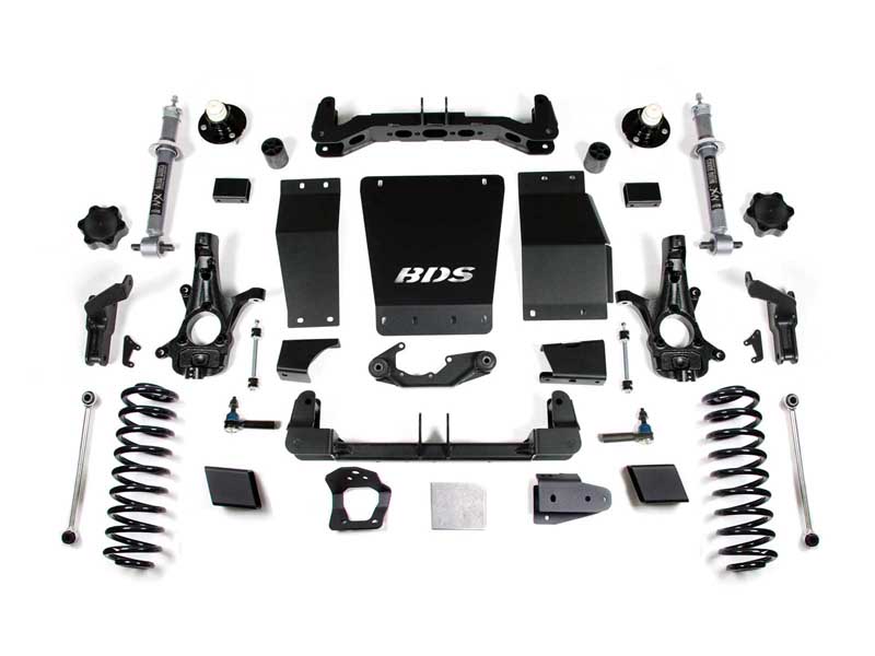 BDS Suspension BDS736H 6" Lift Kit 2015-2019 Suburban Tahoe Yukon Yukon XL 1500 4WD