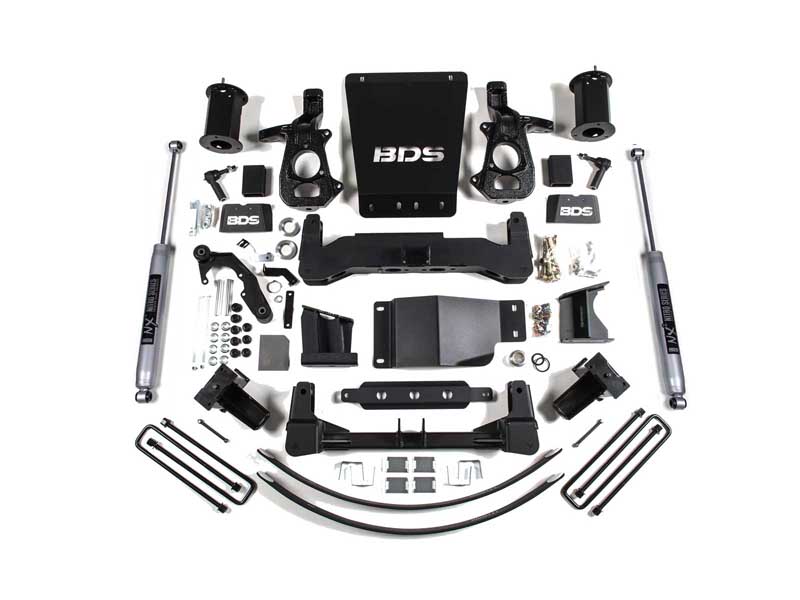 BDS Suspension BDS743FS 8" Lift Kit 2014-2018 Silverado/Sierra 1500 4WD