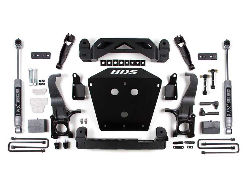 BDS Suspension BDS818H 7" Lift Kit 2016-2021 Toyota Tundra 2/4WD NX2 Nitro