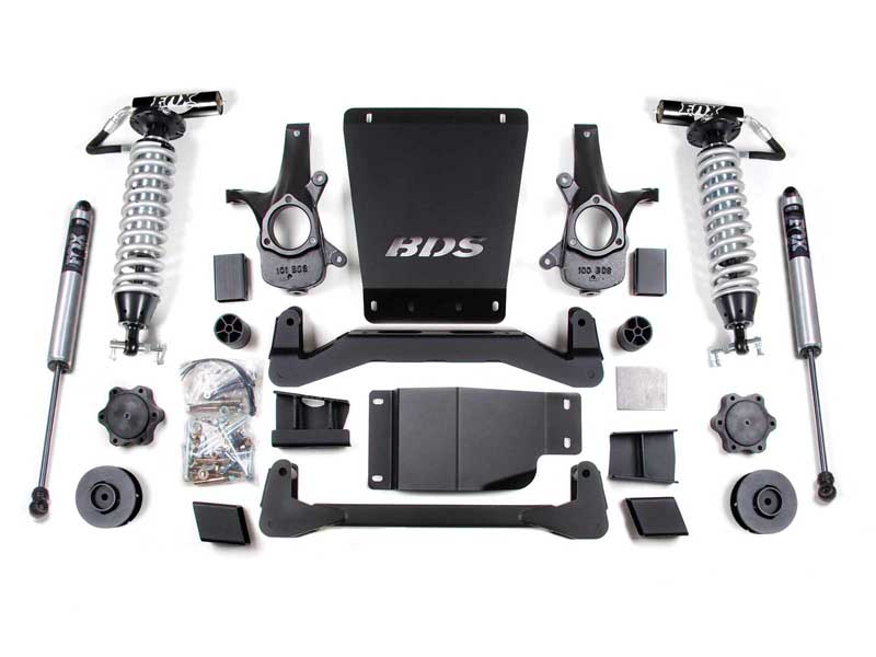 BDS Suspension BDS900FDSC 4" Coil-Over Lift Kit 2007-2014 Avalanche Suburban Tahoe Yukon 1500 4WD