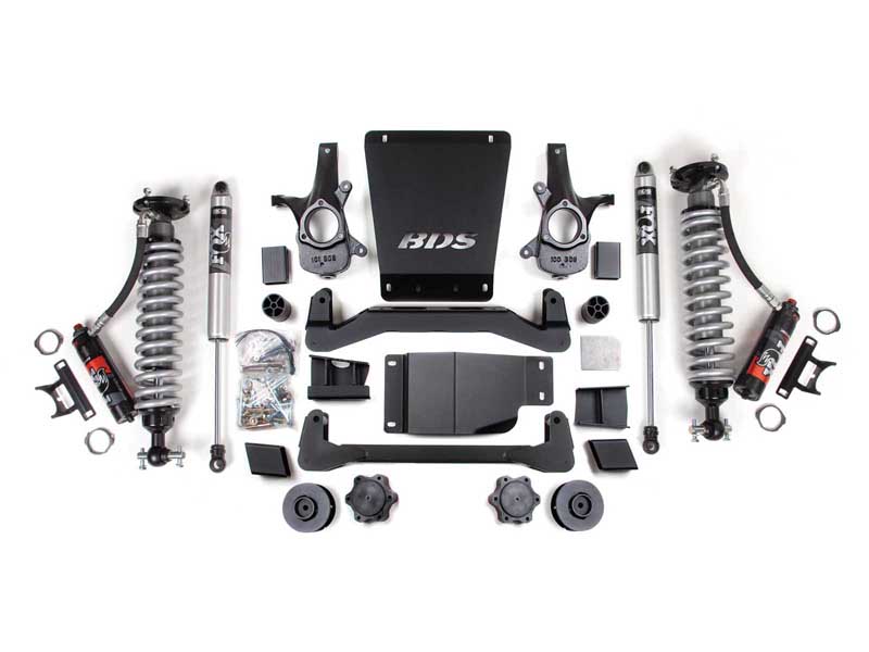 BDS Suspension BDS900PSS 4" Lift Kit FOX 2.5 Coil-Over 2007-2014 Avalanche Suburban Tahoe Yukon 4WD