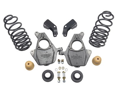 Belltech 1019 Front & Rear Lowering Kit, 2"F/3-4"R, Fits 2014-2019 GM SUV W/Mag Autoride