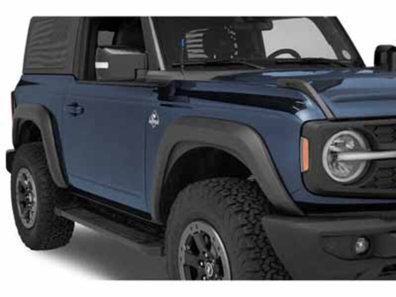 Bestop 49700-01 Bronco Fender Flares 21-27 Bronco Black Number of Doors 2-Door