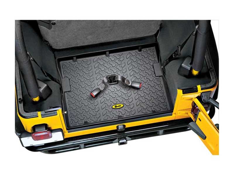 Bestop 51512-01 Rear Jeep Cargo Liner For Jeep 1976-1986 CJ7 Black