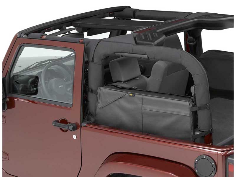 Bestop 54110-35 RoughRider Saddlebag/Duffle Jeep '07-18 Wrangler JK '18-26 JL 2-Door