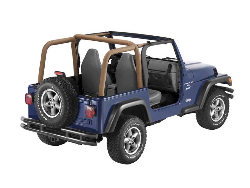 Bestop 80020-37 Jeep Sport Bar Covers For Jeep 1997-2002 Wrangler TJ Spice