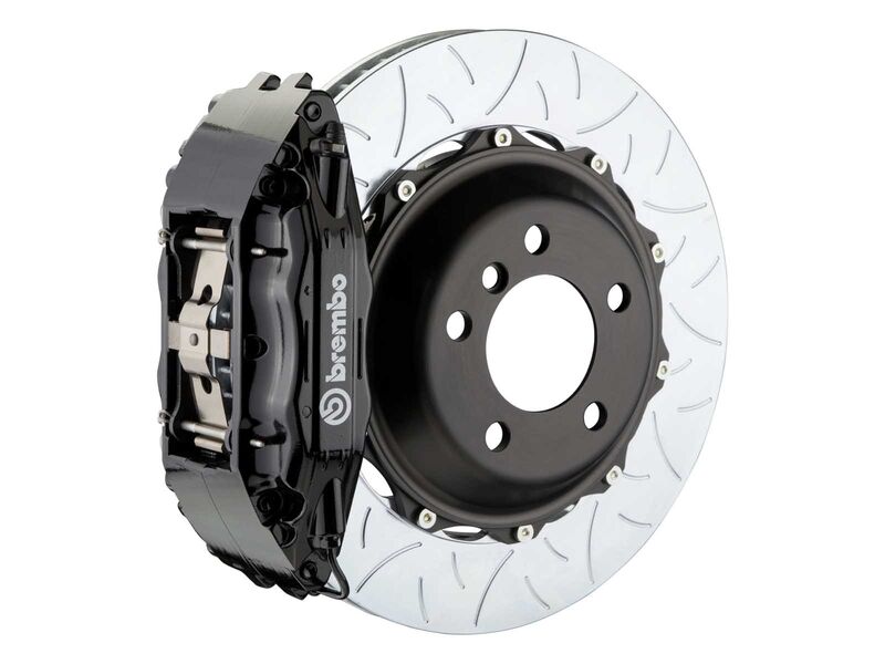 Brembo 1B3.8014A1 GT 355mm Black 4-Piston Front Big Brake Kit TY3 Slotted 1991-2007 Lexus LS/SC/GS