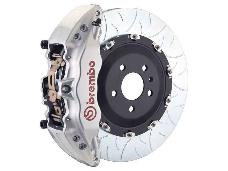 Brembo 1J3.9018A3 GT 380mm Silver 6-Piston Front Brake Kit TY3 Slotted 2014-2020 GM 1500 Truck/SUV