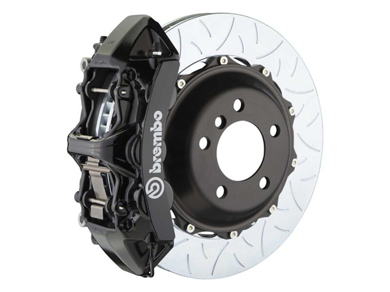 Brembo 1L3.9003A1 GT 380mm Black 6-Piston Front Big Brake Kit TY3 Slotted 2001-2012 Porsche 996/997